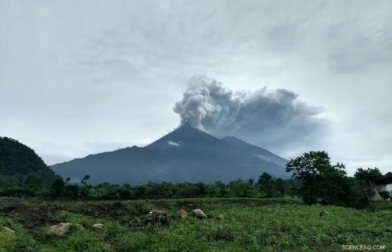 Volcanologists Examine the 2018 Fuego Volcano Eruption