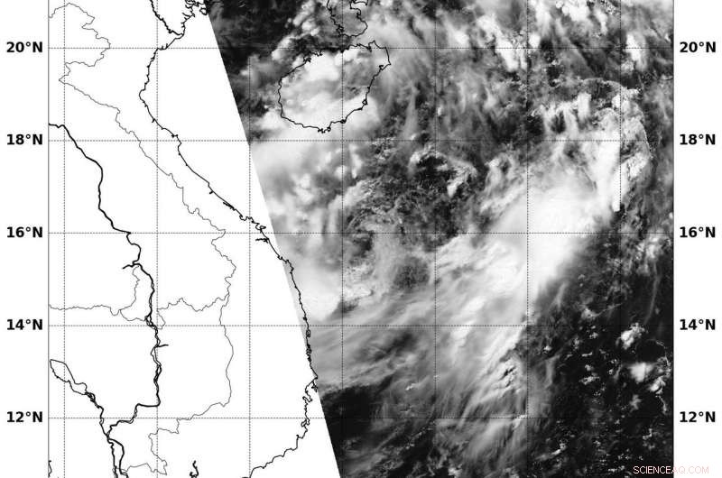 NASA Satellite Tracks Tropical Depression 05W Nearing China’s Hainan Island