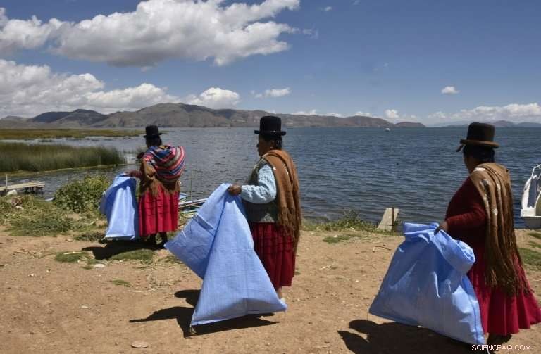 Local Communities Combat Pollution to Preserve the Sacred Lake Titicaca