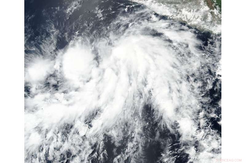 NASA’s Suomi NPP Satellite Captures Tropical Storm Aletta Forming in Eastern Pacific