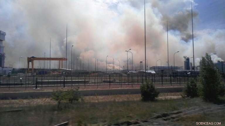 Ukraine Successfully Extinguishes Forest Fire Near Chernobyl Nuclear Plant