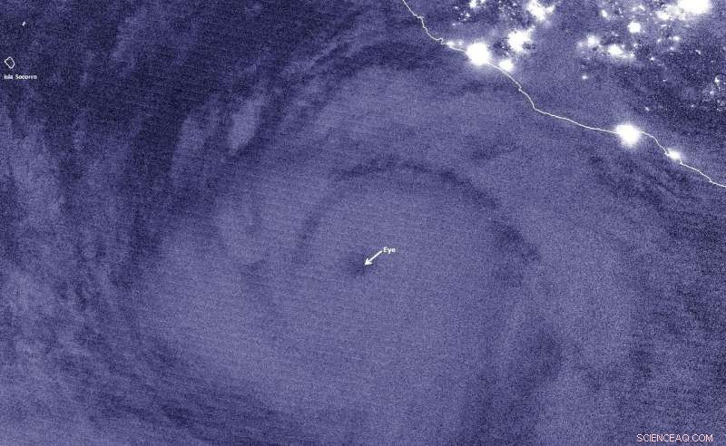 Satellite Images Reveal Formation of Major Hurricane Bud in the Eastern Pacific