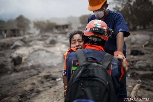 Guatemala s Volcano de Fuego Releases New Hot Sediment Flow