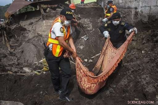 Guatemala s Volcano de Fuego Releases New Hot Sediment Flow