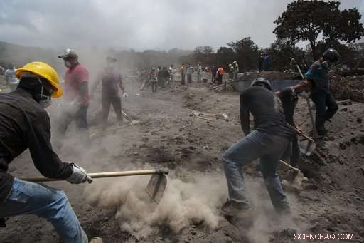 Guatemala s Volcano de Fuego Releases New Hot Sediment Flow