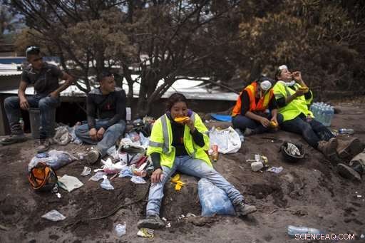 Guatemala s Volcano de Fuego Releases New Hot Sediment Flow