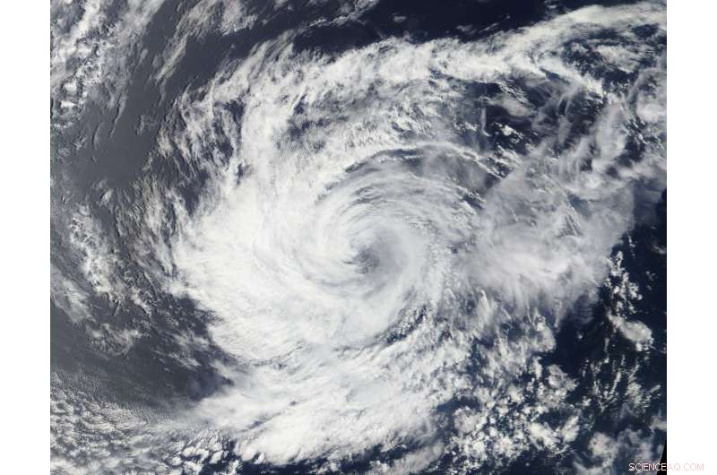 NASA Tracks Aletta’s Dissipation into a Remnant Low-Pressure System