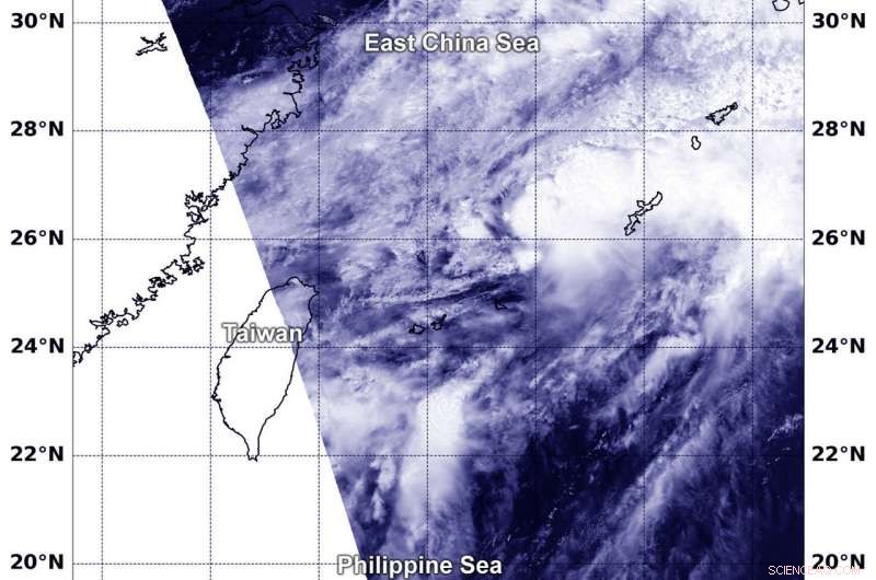 NASA Detects Tropical Storm 07W Near Kadena Air Base, Okinawa