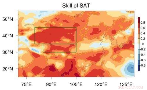 Scientists Deliver Reliable Seasonal Forecasts of Summer Temperatures in Western China