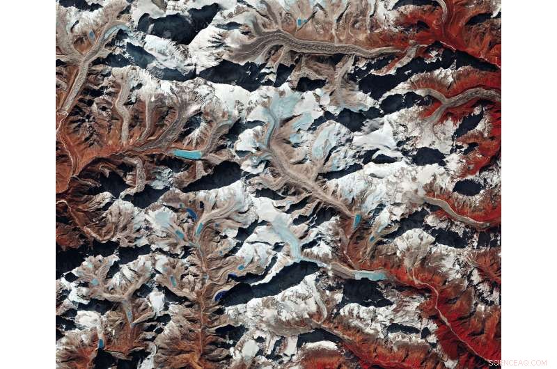 Mount Makalu, Himalayas – High-Resolution Sentinel-2B Satellite Image (December 2017)