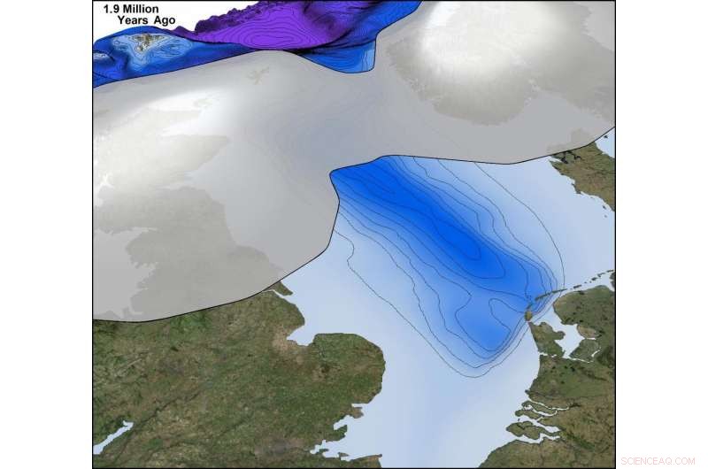 New Study Shows British Isles Covered by Ice Sheets 2.5 Million Years Ago