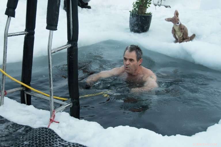 Scientists in Antarctica Celebrate Winter Solstice with Icy Plunge at Casey Station