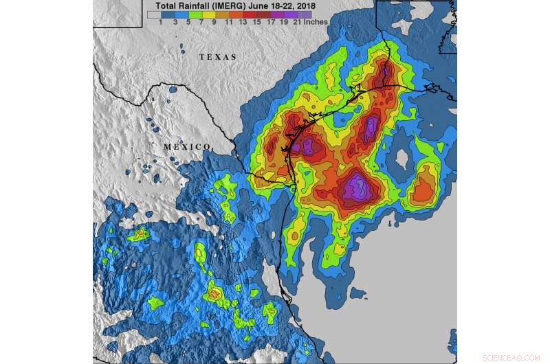 IMERG Analyzes Severe Flooding in Southern Texas Triggered by Tropical Disturbance