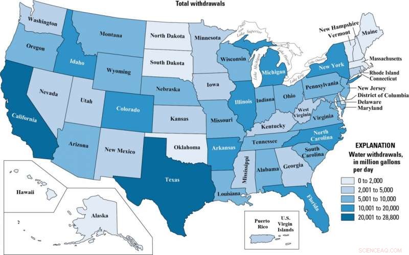 US Water Consumption Drops to 1970s Levels, Highlighting Advances in Resource Efficiency