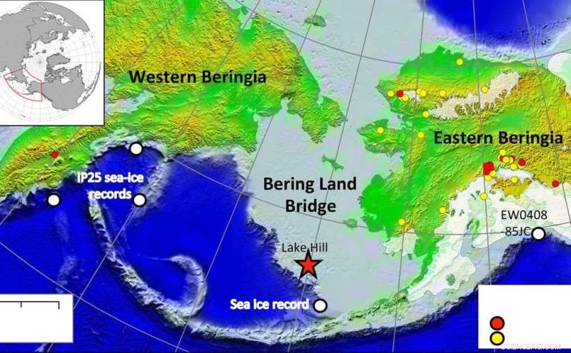 Wetter, Warmer Climate 15,000 Years Ago Triggered Human Migration Across Now-Submerged Land Bridge