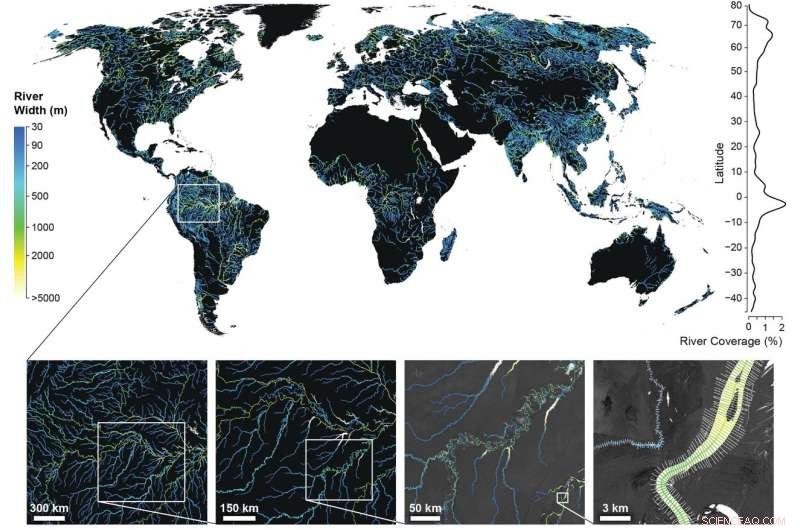 New Study Reveals Global River and Stream Surface Area 45% Greater Than Previously Estimated