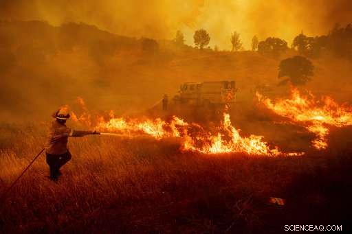 Strong Winds Expand California Fire Amid Nationwide Blaze Battle