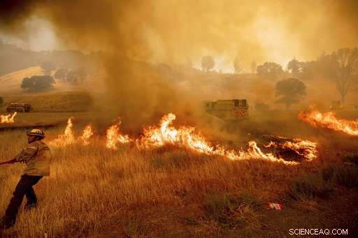 Strong Winds Expand California Fire Amid Nationwide Blaze Battle