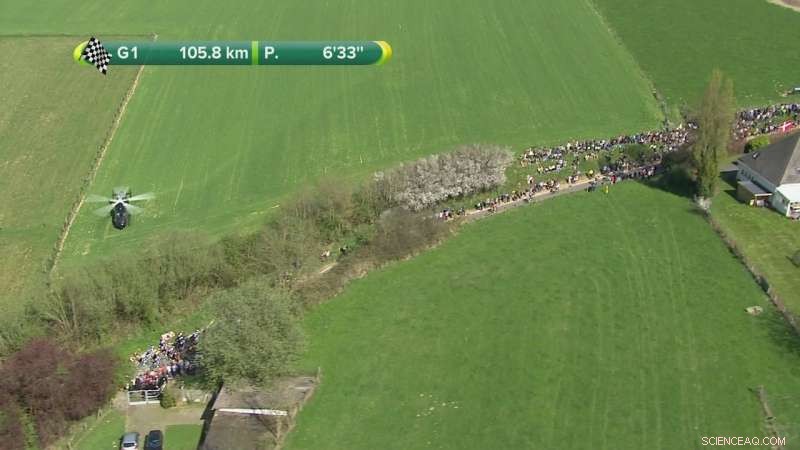 Using Cycling Broadcasts to Track Climate Change: Insights from Tour of Flanders Footage