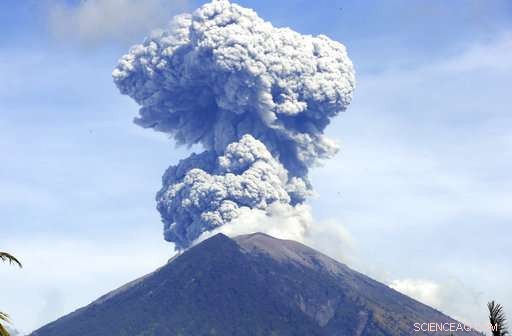 Bali Volcano Eruption Sends Lava and Ash, Airports Stay Safe