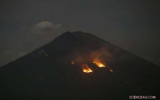 Bali Volcano Eruption Sends Lava and Ash, Airports Stay Safe