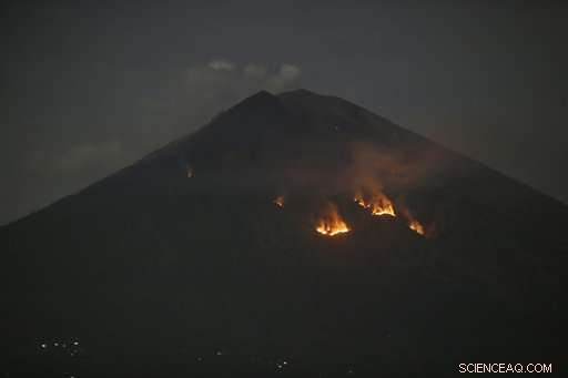 Bali Volcano Eruption Sends Lava and Ash, Airports Stay Safe
