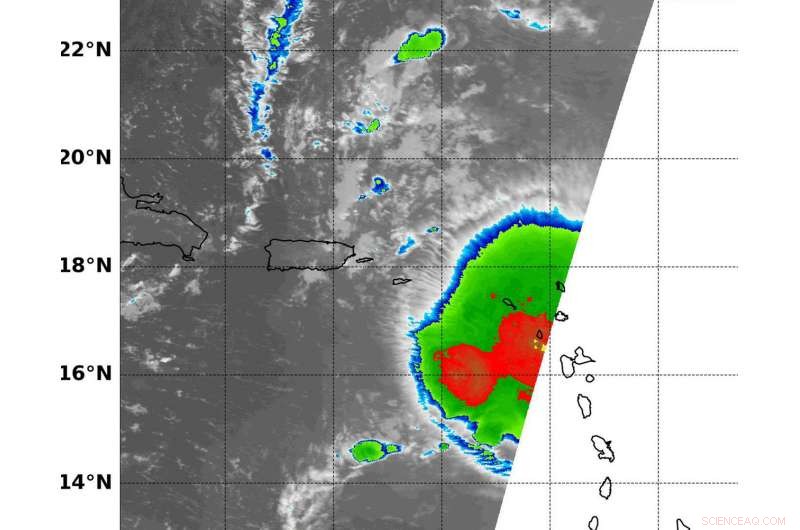NASA Satellite Tracks Remnants of Former Tropical Cyclone Beryl