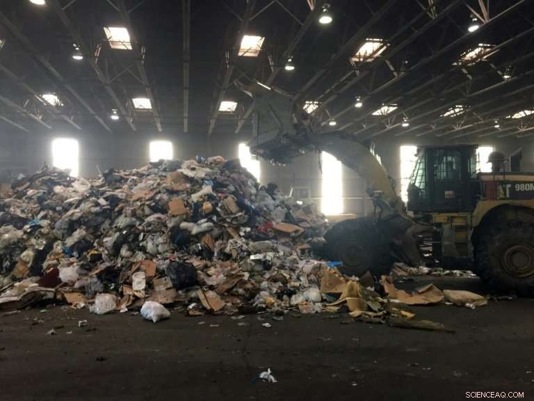 U.S. Trash Builds Up After China Stops Buying Recycled Materials