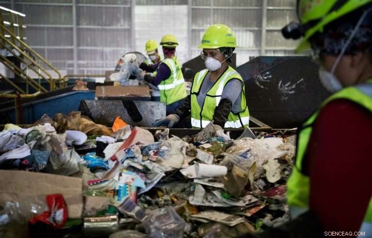 U.S. Trash Builds Up After China Stops Buying Recycled Materials