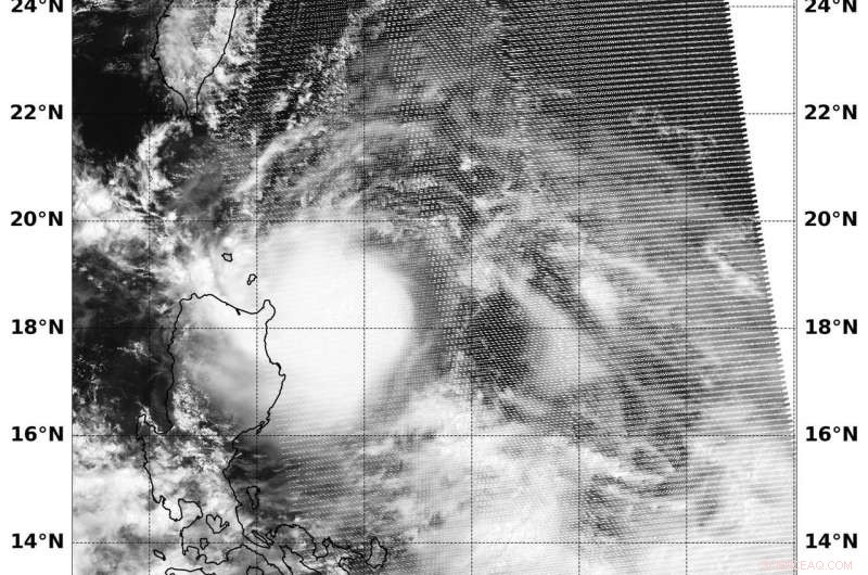 NASA Captures Tropical Cyclone 11W as it Passes Northern Philippines