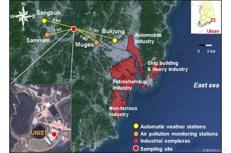 UNIST Study Confirms Ulsan Faces Continuous Toxic Fine Dust Pollution Year-Round