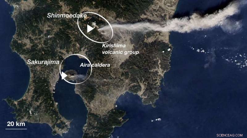 New Research Reveals Underground Link Between Japan s Kirishima and Sakurajima Volcanoes