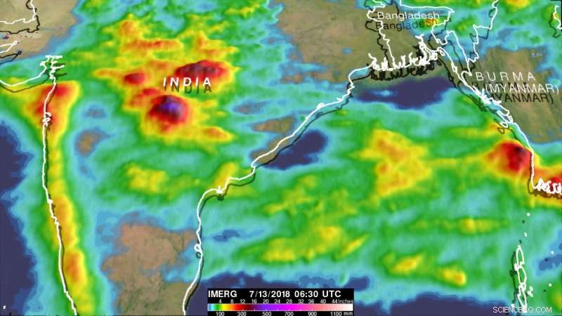 Measuring India’s Fatal Monsoon Rainfall with NASA’s IMERG