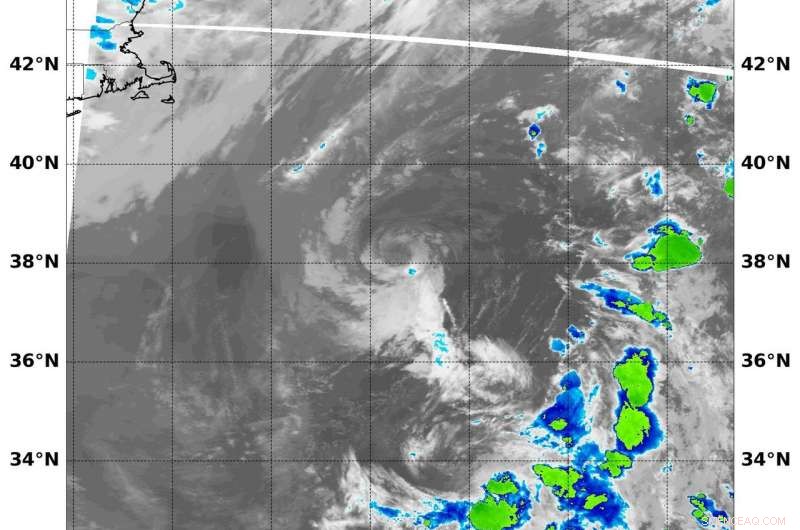 NASA Tracks Dispersing Subtropical Storm Beryl, Noting Lack of Central Precipitation