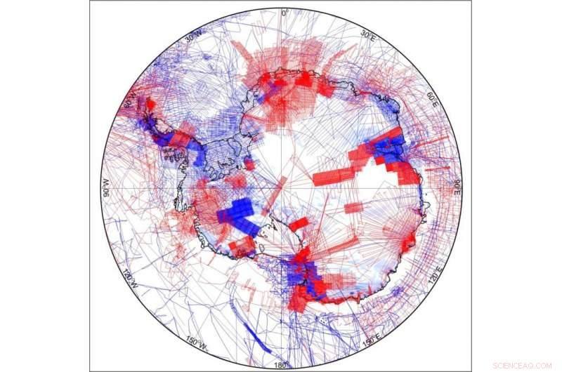 New Magnetic Anomaly Map Sheds Light on Antarctica’s Hidden Geology