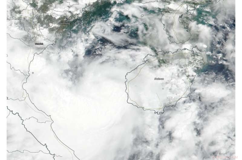 NASA’s Suomi NPP Satellite Tracks Compact Storm Son‑Tinh Heading Toward Vietnam