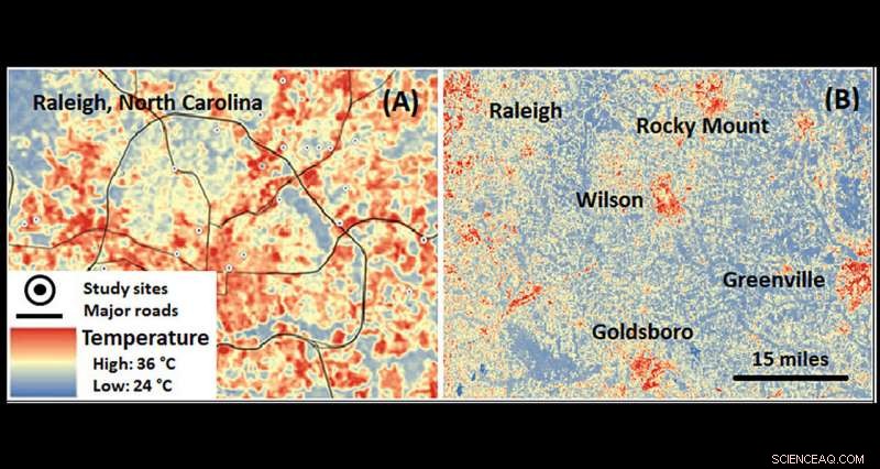 Cities as Proxies for Studying Climate Change Impacts