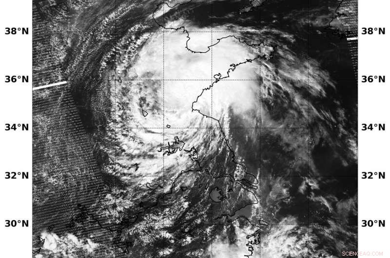 Suomi NPP Satellite Captures Tropical Depression Ampil Over Eastern China