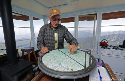 Historic Lookout Towers Remain Critical for Wildfire Monitoring in the Western United States