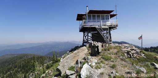 Historic Lookout Towers Remain Critical for Wildfire Monitoring in the Western United States