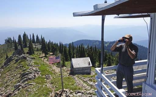 Historic Lookout Towers Remain Critical for Wildfire Monitoring in the Western United States