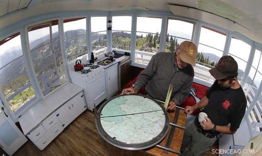 Historic Lookout Towers Remain Critical for Wildfire Monitoring in the Western United States