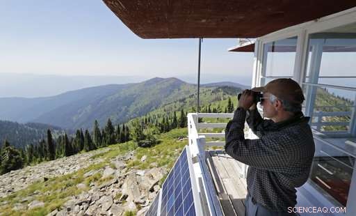 Historic Lookout Towers Remain Critical for Wildfire Monitoring in the Western United States