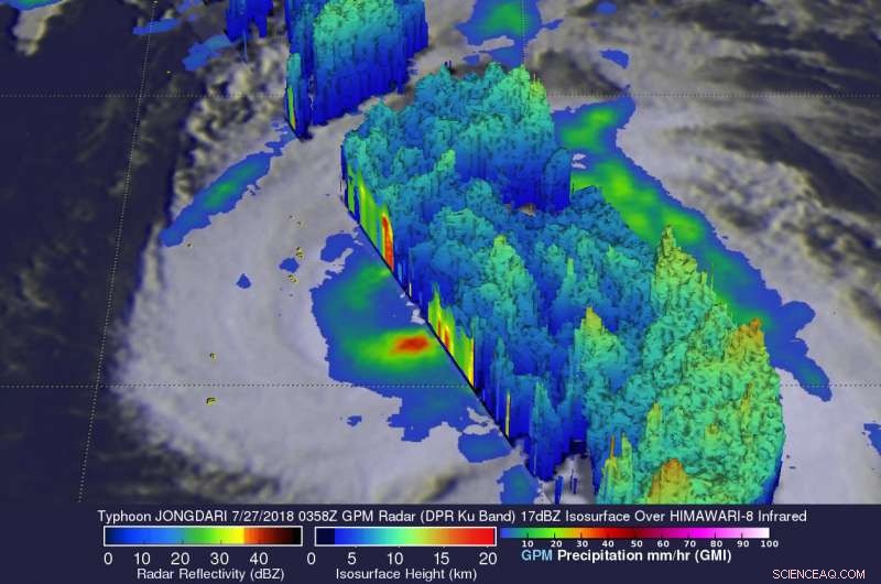 NASA s GPM Detects New Dangerous Typhoon Near Japan