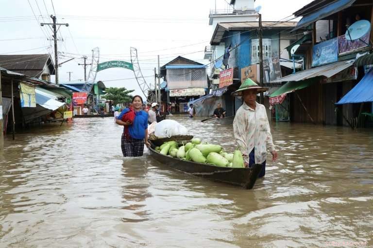 Myanmar Faces Massive Evacuations as Floods Displace Thousands