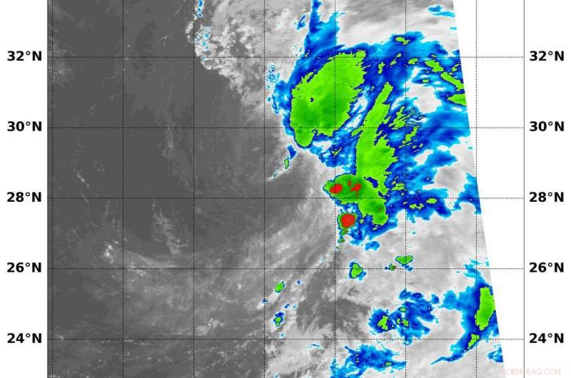 NASA s Terra Satellite Spots Formation of Tropical Depression 16W