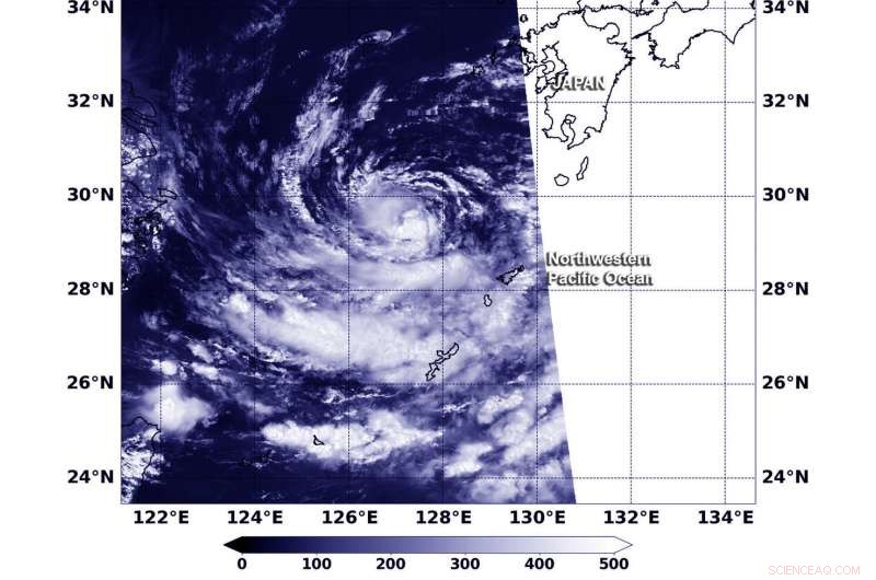 NASA Satellite Identifies Jongdari as Tropical Depression