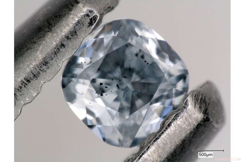 Why Blue Diamonds Form: Boron from Oceanic Crust in Earth s Lower Mantle