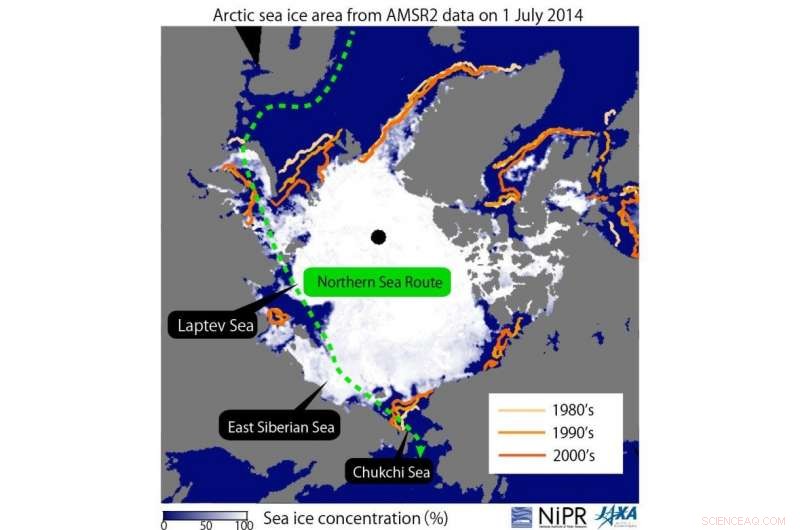Accurate Sea Ice Forecasting Timelines for the Northern Sea Route