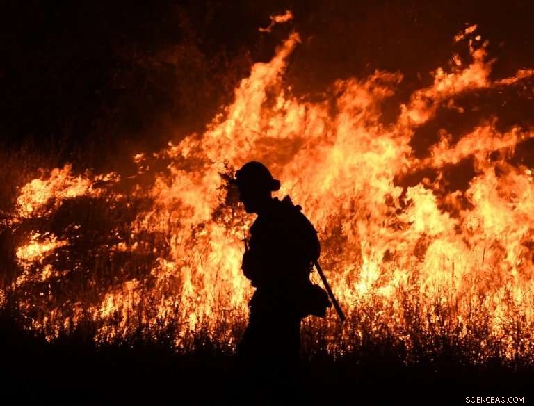 Thousands of Firefighters Battle California’s Largest Wildfires